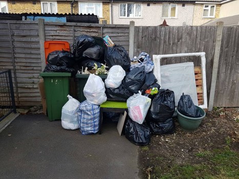 Proper hazardous waste disposal procedures in Mitcham