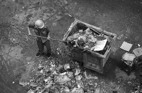 Professional house clearance team at work in Mitcham