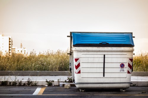 Modern waste disposal facility for construction materials