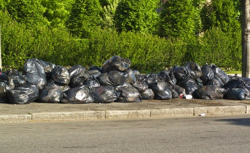 Environmental benefits of using enclosed skips in Mitcham